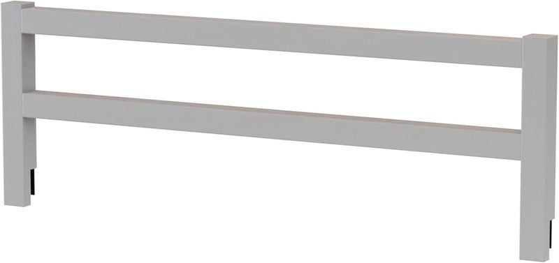CC KITS Safety Guard Rail for Baby, Kids, and Children - Solid Wood Safety Bed Rail for Toddlers - Easy Installation - Premium Protection for Bunk, Twin, Full, Queen and King Size Beds - (Grey - Delta 026) - Image 1
